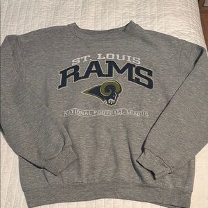 Vintage St. Louis Rams Gray Sweater